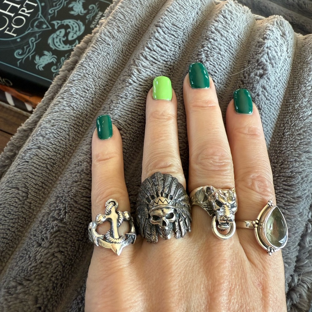 Crazy Pig Designs Ring - Wounded Knee - Picture 4 of 5